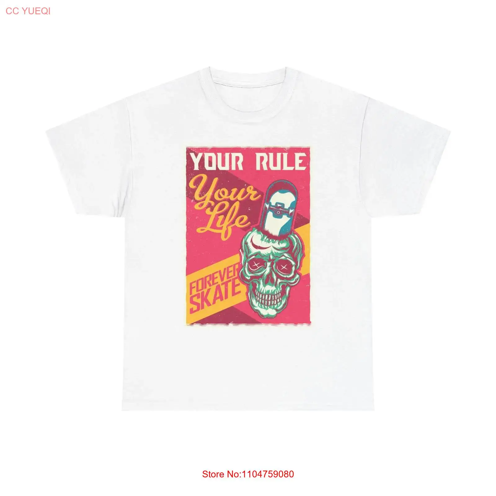 Streetwear Brand Graphic Designer - تي شيرت فوريفر سكيت جديد تمامًا