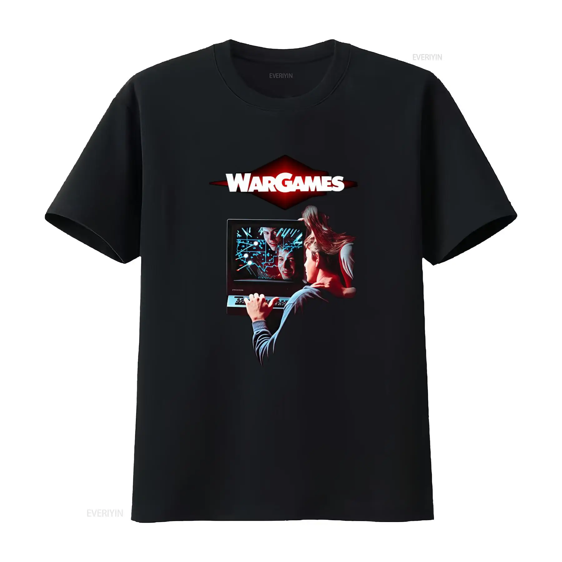 Streetwear Brand Graphic Designer - تي شيرت WarGames Cult Movie بتصميم