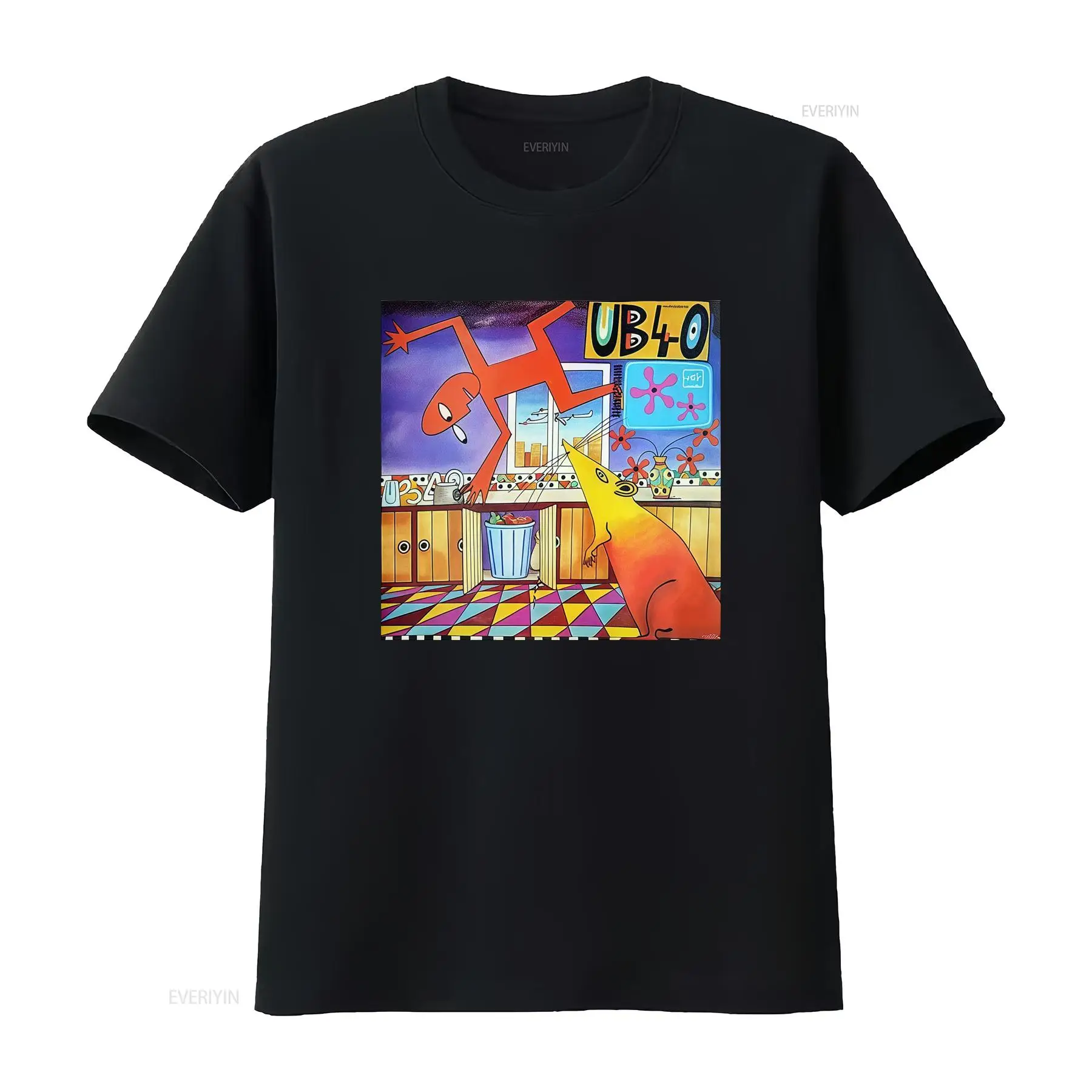 تي شيرت UB40 Rat In The Kitche - مراجعة Streetwear Brand Graphic Designer وسعره