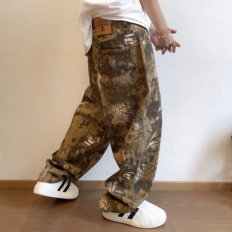 جديد الرجال شيك الأفعى طباعة ا - مراجعة Streetwear Brand Graphic Designer وسعره