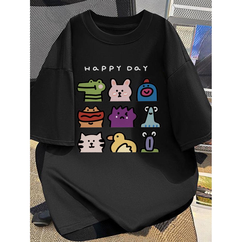 تي شيرت قطني بتصميم جرافيك مضح - مراجعة Streetwear Brand Graphic Designer وسعره