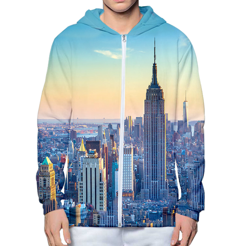 الخريف الشتاء 3D مطبوعة مدينة  - مراجعة Streetwear Brand New York وسعره